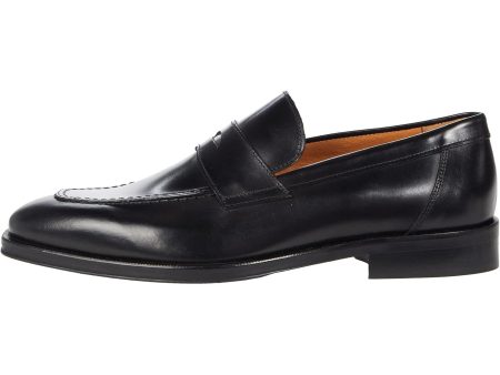 Bruno Magli Men s Nathan Penny Loafers Size US 9.5 EU 42.5 Black Leather For Sale