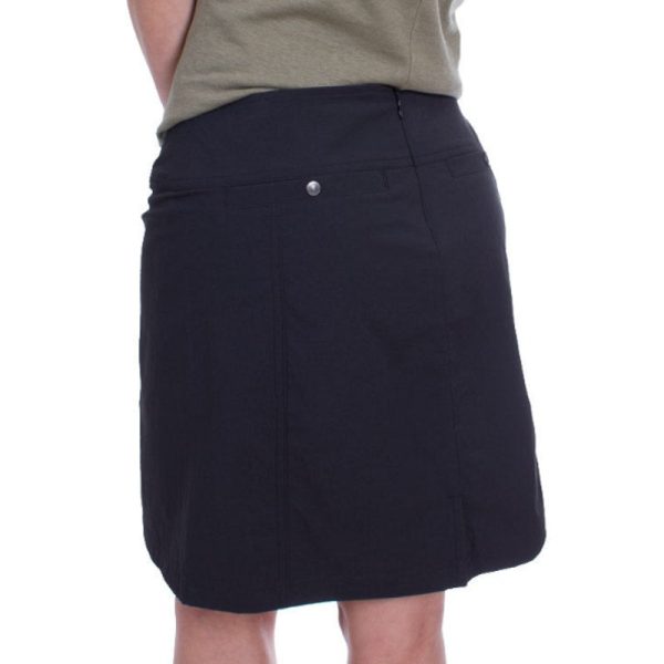 ROYAL ROBBINS Women s Discovery III Skort Size 10 Jet Black Discount