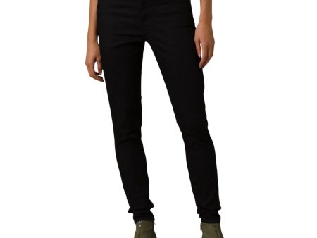 prAna Womens Oday Skinny Jeans Size 10 Black Out High Rise Stretch NWT For Discount