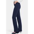 NYDJ Women s Marilyn Straight Ponte Pants 8 PETITE Oxford Navy Online now