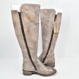 Bed Stu Womens Kathleen Leather Boots US 9.5M EU 40 Taupe Knee-High Online