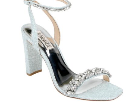 BADGLEY MISCHKA Womens Tasmine Tall Evening Sandals US 5 EU 35-36 Blue Online