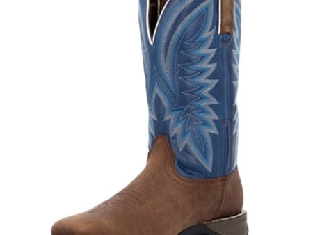 Durango Mens Rebel Performance Western Boots US 11.5M EU 45 Blue Brown Sale