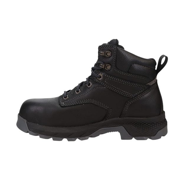 Timberland Pro Womens Titan EV 6 Work Boot 7M Black Composite Safety Toe WP Sale