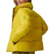 BASS OUTDOOR Womens Discovery Puffer Jacket Small Bright Yellow Citronelle NWT on Sale