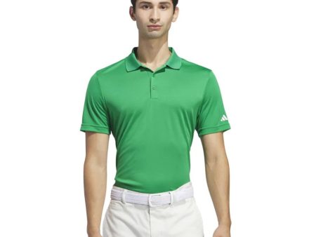 ADIDAS Men s Golf Performance Polo Shirt Large Prime Green Short Sleeve NWT on Sale