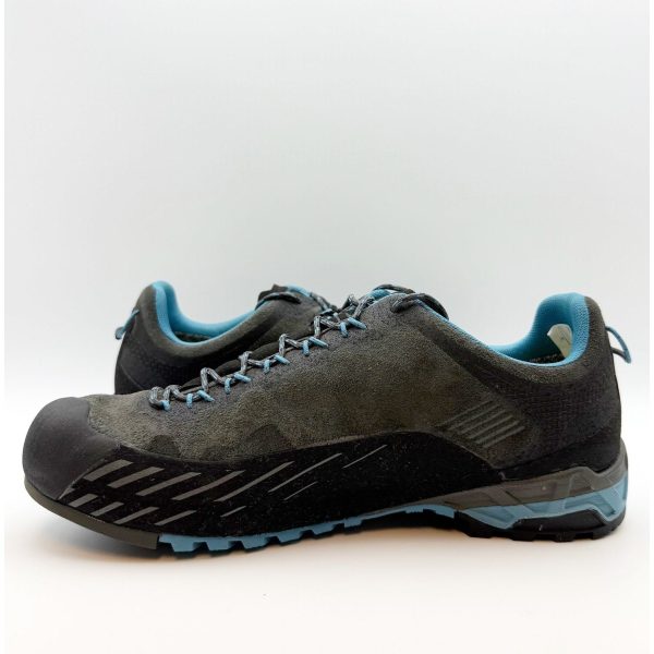 ASOLO Women’s ELDO LTH Hiking Shoes 7.5 Graphite Blue GORE-TEX Vibram Hot on Sale