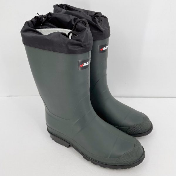 Baffin Hunter Mens Rain Boot US 11 M EU 44.5 Green Black WP Insulated Online Sale