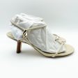 Vince Womens Jolie Strappy Kitten Heel Sandals US 6.5M EU 36.5 Tan Cream Fashion