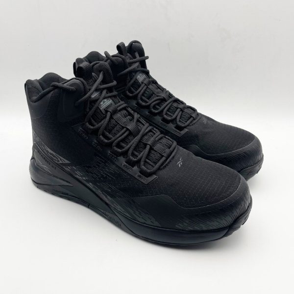 Reebox Work Mens Nano X1 Adventure Work EH Comp Toe Shoe US 8M EU 41 Black Cheap