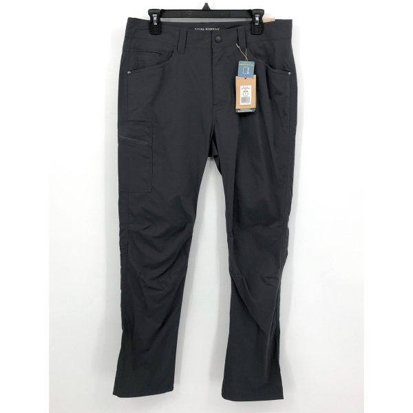 ROYAL ROBBINS Men s Active Traveler Pants 34x32 Asphalt Grey Stretch NWT For Cheap