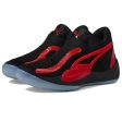 Puma Mens Rise Nitro Basketball Sneakers Size 11.5 Black Red Shoes NIB Hot on Sale