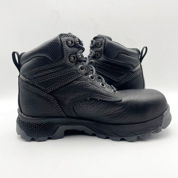 Timberland Pro Womens Titan EV 6 Work Boot 7M Black Composite Safety Toe WP Sale