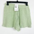 Misa Los Angeles Jonie Tie Waist Cotton Shorts Small Green NWT $189 Sale