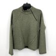 AVENTURA Women s Harlow Zip Neck Fleece Sweater Large Deep Lichen Green Discount