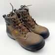 KEEN Mens Evanston 6  Carbon Fiber Toe Work Boots US 10D EU 43 Brown WP on Sale