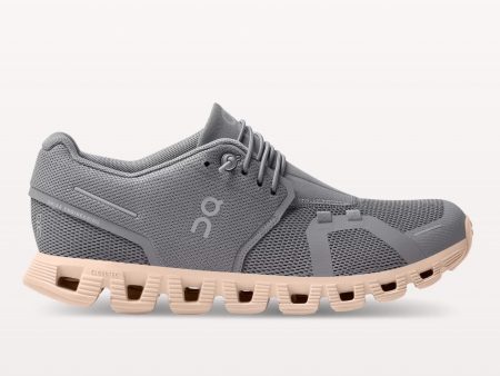 ON Cloud 5 Womens Athletic Shoes 8 EU 39 Grey Pink Running Online Hot Sale