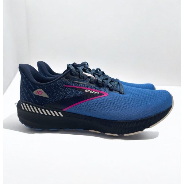 Brooks Womens Launch GTS Running Shoes Size 10 B Blue Pink NIB Online