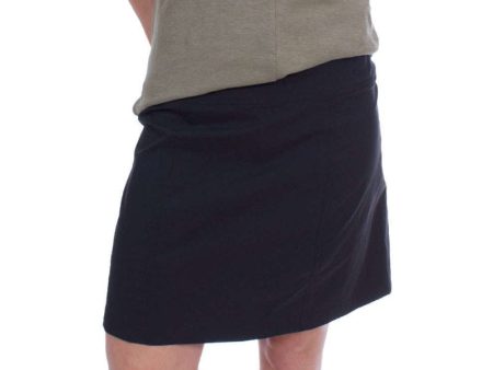 ROYAL ROBBINS Women s Discovery III Skort Size 10 Jet Black Discount