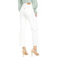 LEVI S Women s Ribcage Straight Ankle Jeans 31x27 Cloud Over White Online Sale