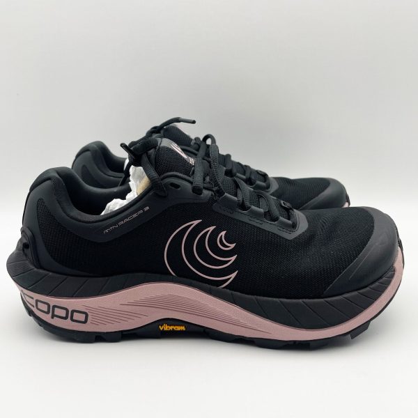 Topo Womens MTN Racer 3 Shoes US 7 EU 38 Black Purple Trail Running For Sale