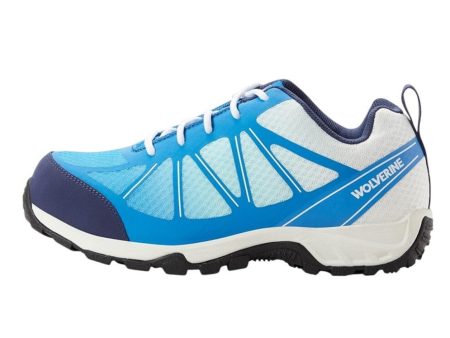 Wolverine Mens Amherst II CarbonMAX Work Shoe US 10.5M EU 43.5 Blue White CT Online now