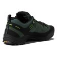 SALEWA Mens Wildfire Leather Shoes Size 11 Green Black Suede Trail Sneakers Online now