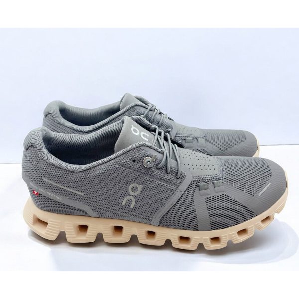 ON Cloud 5 Womens Athletic Shoes 8 EU 39 Grey Pink Running Online Hot Sale