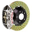 Brembo 08-14 Challenger SRT-8 Rr GTR BBK 4Pis Billet 380x28 2pc Rotor Drilled-Nickel Online Hot Sale