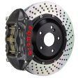 Brembo 08-14 Challenger SRT-8 Rr GTS BBK 4Pis Cast 380x28 2pc Rotor Drilled-Black HA For Discount