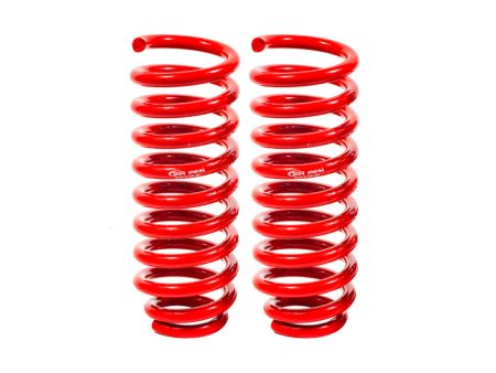 BMR 02-09 Chevrolet Trailblazer   GMC Envoy 2.0in Drop Front Lowering Springs - Red Online Hot Sale