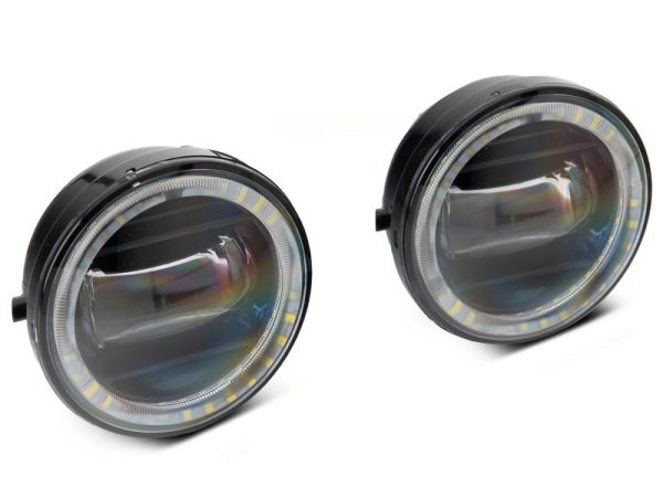 Raxiom 05-11 Toyota Tacoma 07-13 Toyota Tundra Axial Series LED Angel Eye Fog Lights Hot on Sale