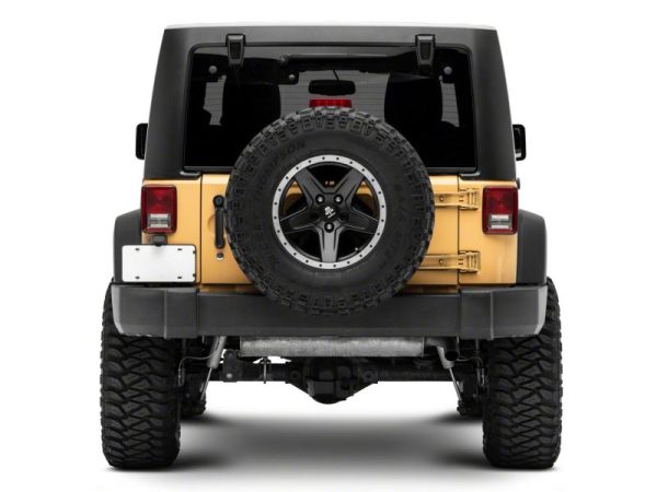 Raxiom 07-18 Jeep Wrangler JK w  Hard Top Axial Series Rear Window Glass Hinge LED Lights Discount