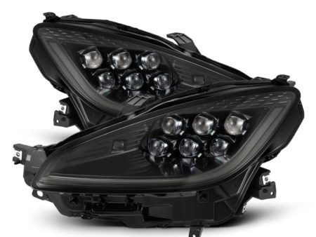 AlphaRex 21-23 Toyota GR86   Subaru BRZ NOVA-Series LED Projector Headlights - Alpha Black Online Sale