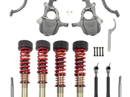 Belltech 2021+ Chevrolet Suburban GMC Yukon XL 2WD 4WD 2.5in-3.5in F   1in-4.5in R Perf Handling Kit on Sale