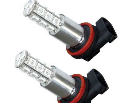 Oracle H11 18 LED Bulbs (Pair) - Amber SEE WARRANTY For Sale