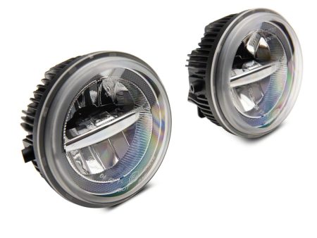 Raxiom 05-11 Toyota Tacoma 07-13 Toyota Tundra Axial Series LED Fog Lights w  DRL For Cheap