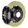 Brembo 06 330i Excl xDrive Rr GT BBK 4Pis Cast 2pc 345x28 2pc Rotor Drilled-Black Hot on Sale