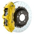 Brembo 08-09 F430 Scuderia Rr GT BBK 6Pis Cast 380x32 2pc Rotor Slotted Type3-Yellow Online Hot Sale