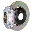 Brembo 08-14 C-Class (Excl 4MATIC AMG) Rr GT BBK 4Pis Cast 2pc 328x28 2pc Rtr Slot Type1-Silver Discount