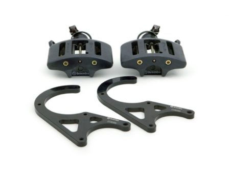 Brembo 01-02 Viper RT-10 GTS 92-00 Viper RT-10 GTS Rear GT BBK 1 Piston Cast 2pc Hand-Brake-Black For Discount