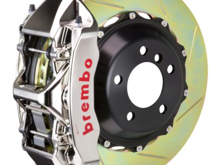 Brembo 08-09 F430 Scuderia Rr GTR BBK 6Pis Billet 380x32 2pc Rotor Slotted Type1-Nickel Discount