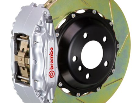 Brembo 00-06 Suburban Rr GT BBK 4Pis Cast 2pc 355x32 2pc Rotor Slotted Type1-Silver on Sale