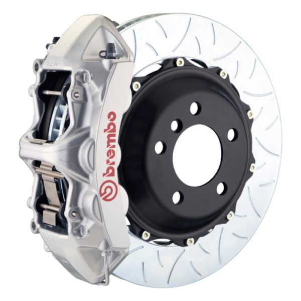 Brembo 07-13 1500 Sierra Rr GT BBK 4Pis Cast 2pc 380x32 2pc Rotor Slotted Type3-Silver Discount