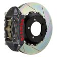 Brembo 07-15 TT 3.2L Rr GTS BBK 4Pist Cast 328x28 2pc Rotor Slotted Type1-Black HA Fashion